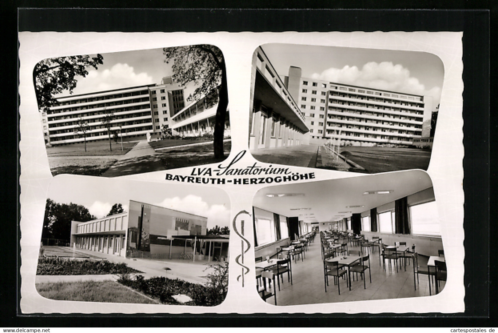 AK Bayreuth-Herzoghöhe, LVA-Sanatorium  - Bayreuth