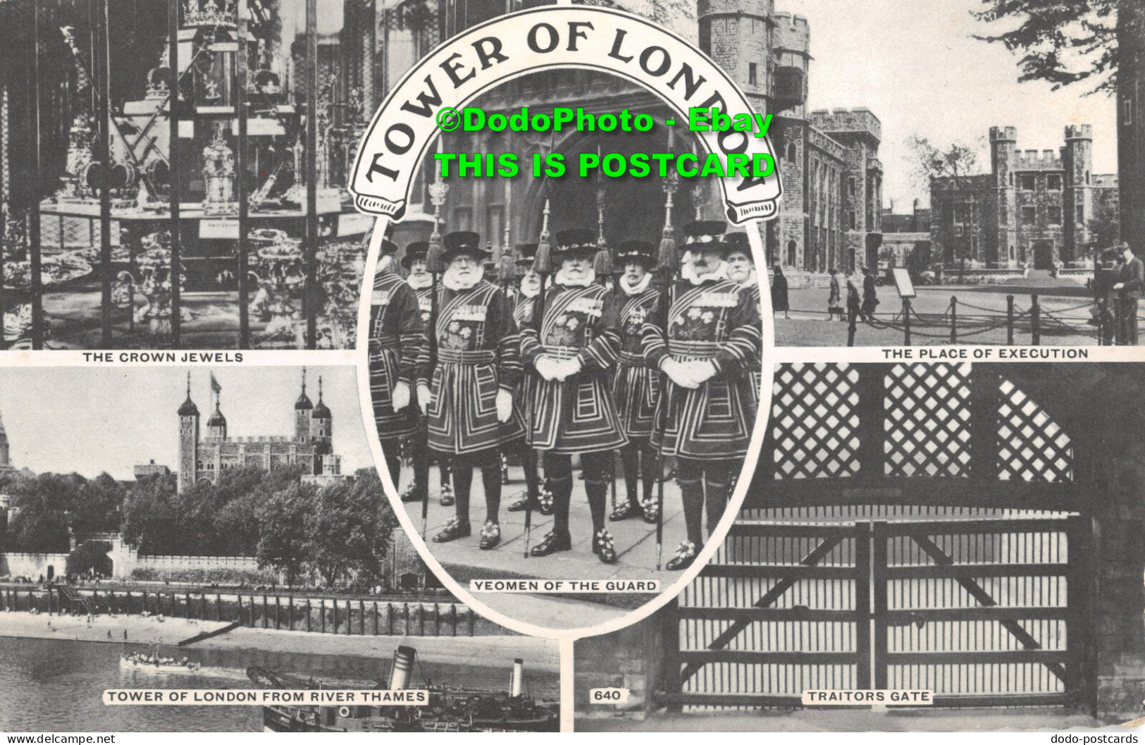 R434393 Tower Of London. 640. Multi View - Sonstige & Ohne Zuordnung