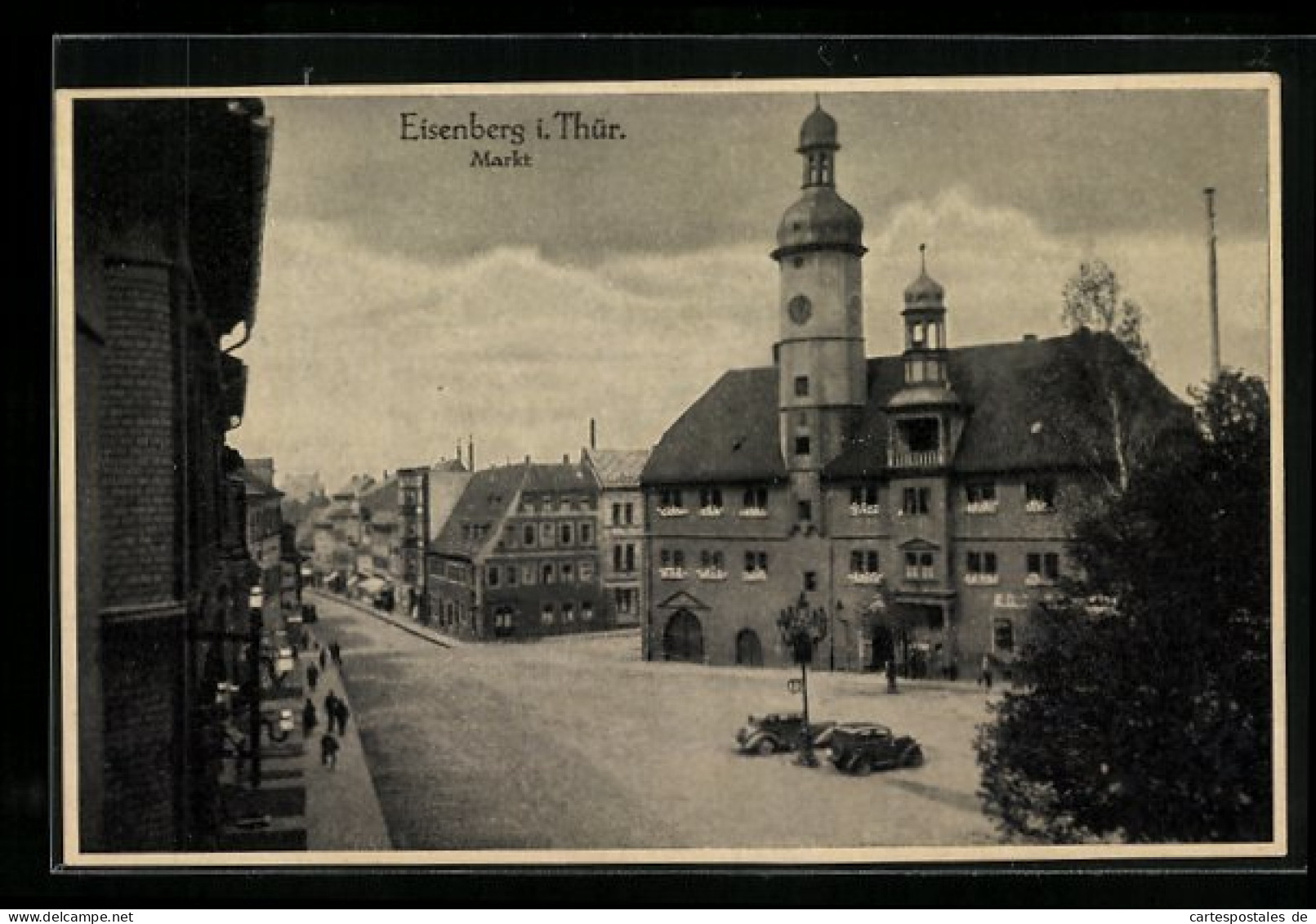 AK Eisenberg, Partie Am Markt  - Eisenberg