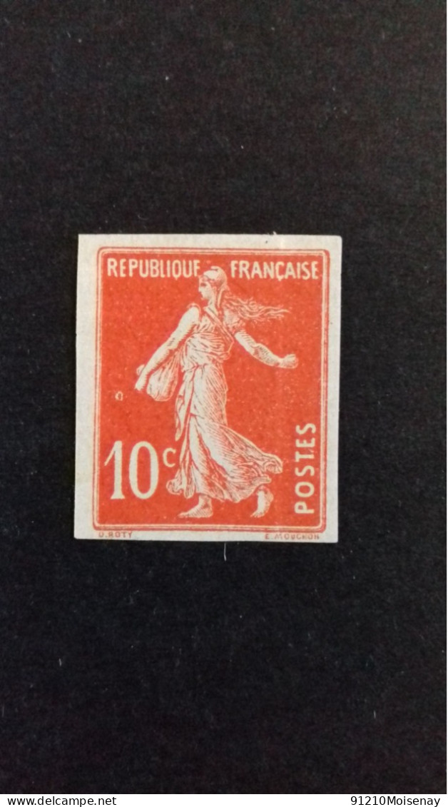 FRANCE N° 138 G**  NON DENTELE  LOT - 1903-60 Semeuse A Righe