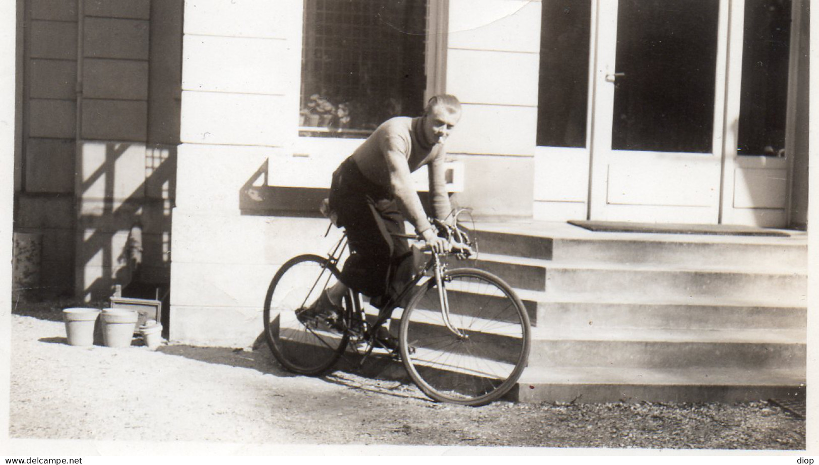 Photographie Photo Vintage Snapshot V&eacute;lo Bicyclette Bicycle Cycliste  - Otros & Sin Clasificación