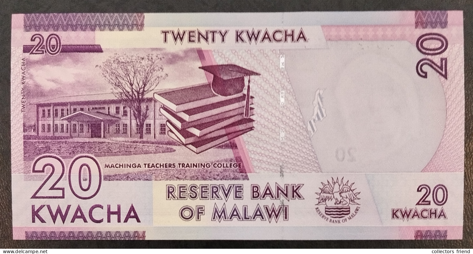 MALAWI - 2015 - 20 Kwacha - P 63b - UNC - Malawi