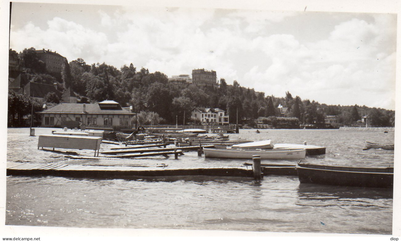 Photographie Photo Vintage Snapshot Bateau Boat Ship Canot - Lugares