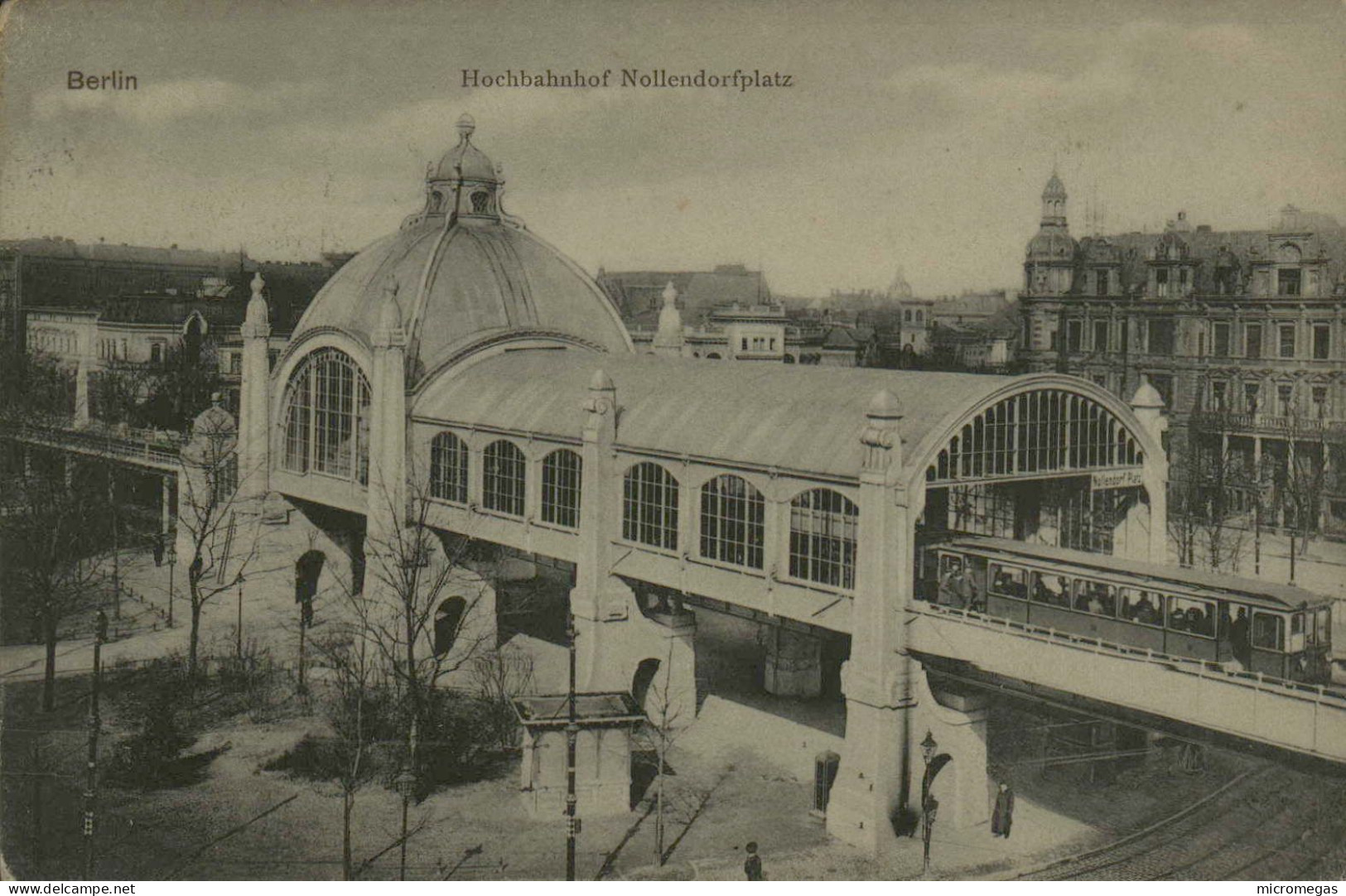 Berlin - Hochbahnhof Nollendorfplatz - Stazioni Con Treni
