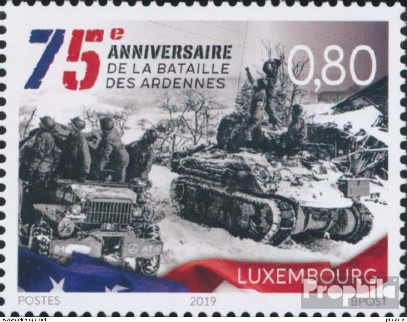 Luxemburg 2221 (kompl.Ausg.) Postfrisch 2019 Ardenenoffensive - Nuevos