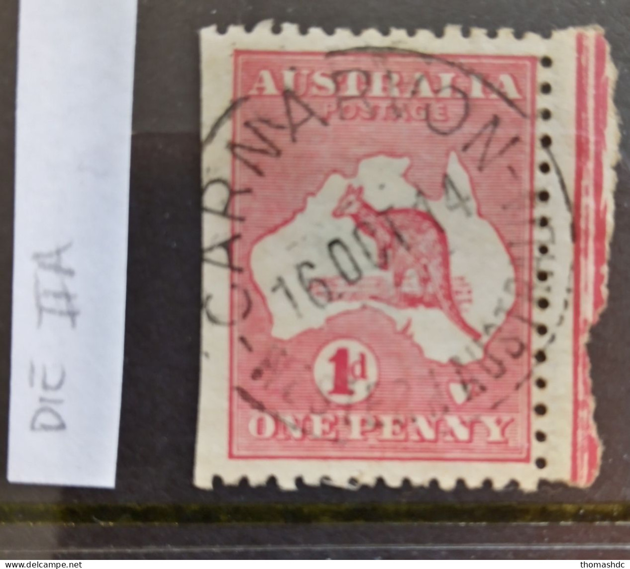 1913 1d Red 1st Wmk Die IIA SG 2e BW 4 - Oblitérés