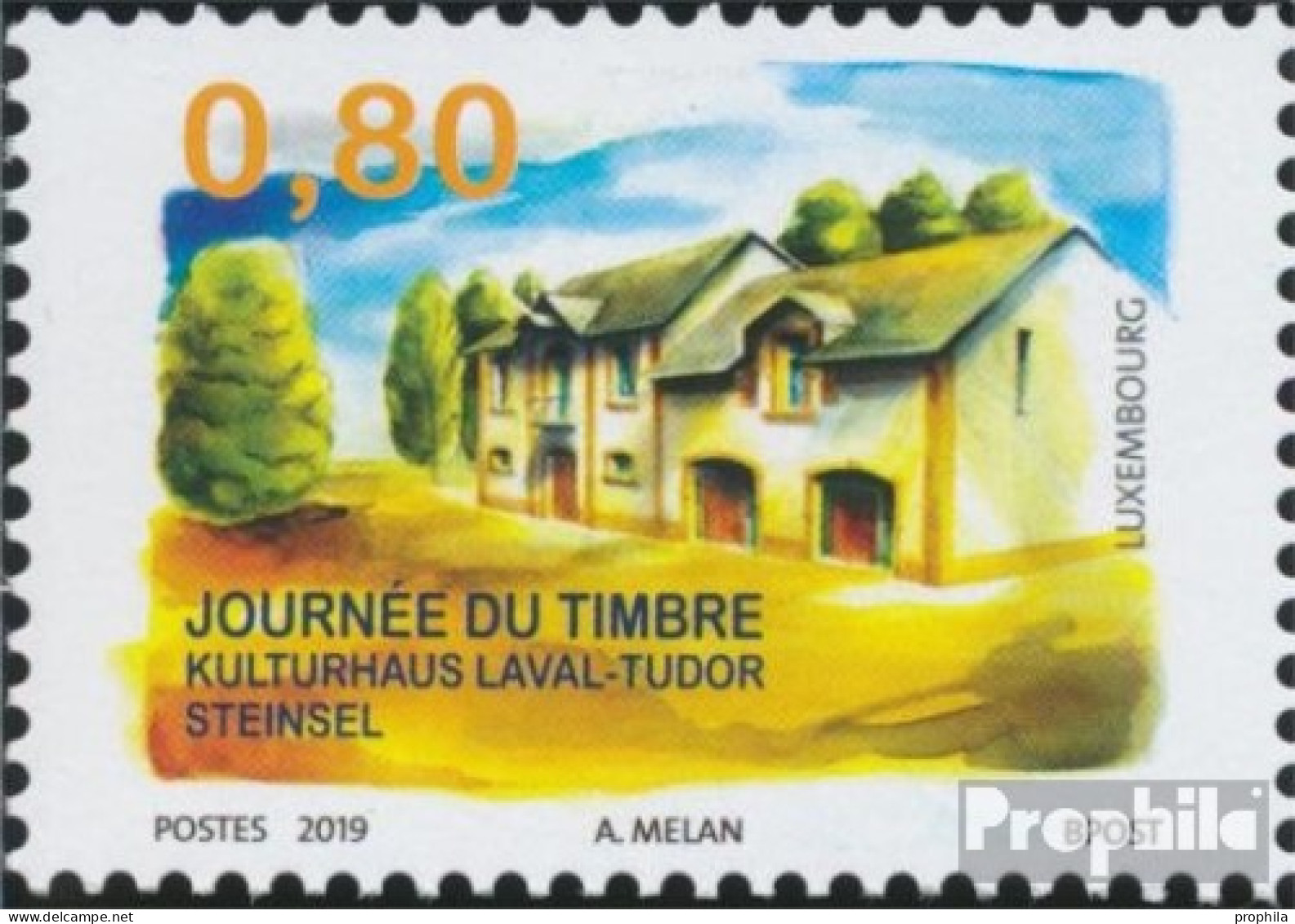 Luxemburg 2210 (kompl.Ausg.) Postfrisch 2019 Tag Der Briefmarke - Nuovi