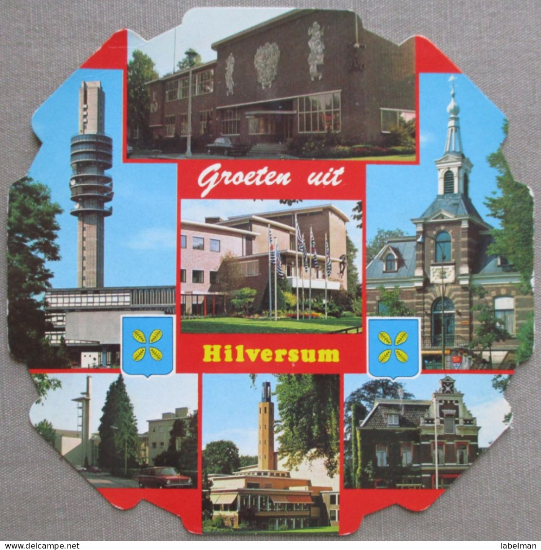 HOLLAND NETHERLANDS HILVERSUM MULTI VIEW KARTE POSTCARD CARTOLINA ANSICHTSKARTE CARTE POSTALE POSTKARTE CARD - Sonstige & Ohne Zuordnung