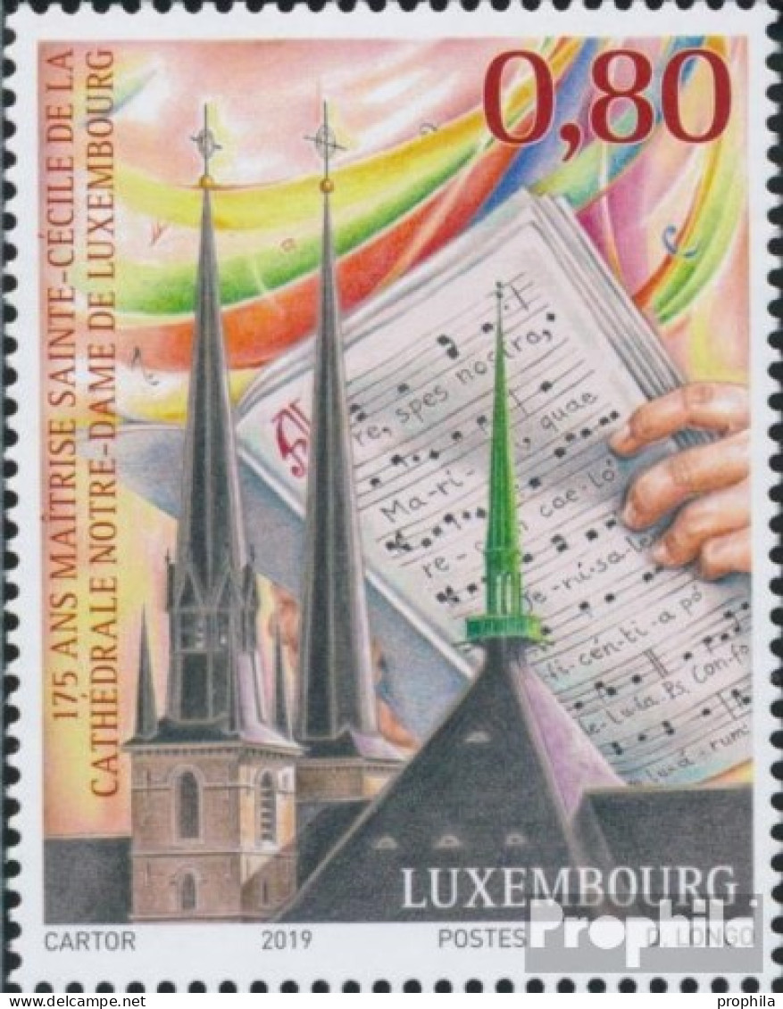 Luxemburg 2198 (kompl.Ausg.) Postfrisch 2019 Sankt Cäcilien Chor - Nuevos