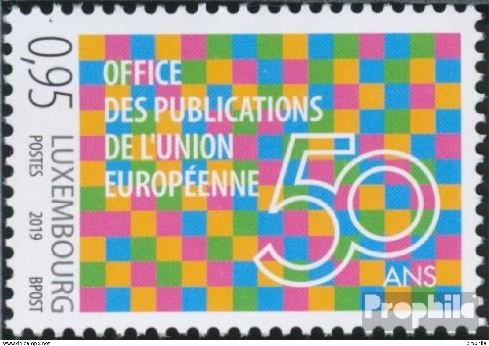 Luxemburg 2197 (kompl.Ausg.) Postfrisch 2019 Veröffentlichungen - Unused Stamps