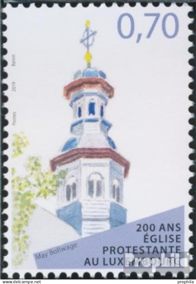 Luxemburg 2196 (kompl.Ausg.) Postfrisch 2019 Protestantische Kirche - Nuevos