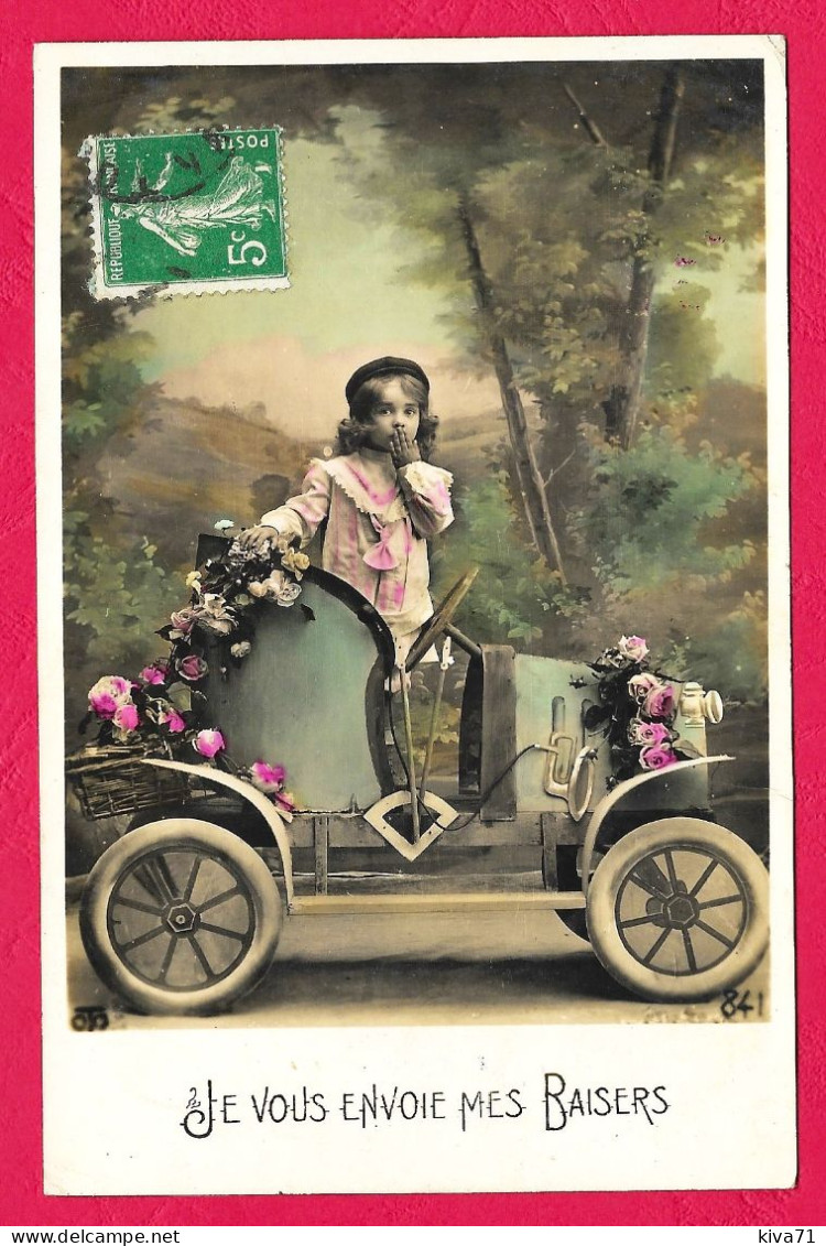 "  Dans Une Automobile  "           1908 - Scenes & Landscapes