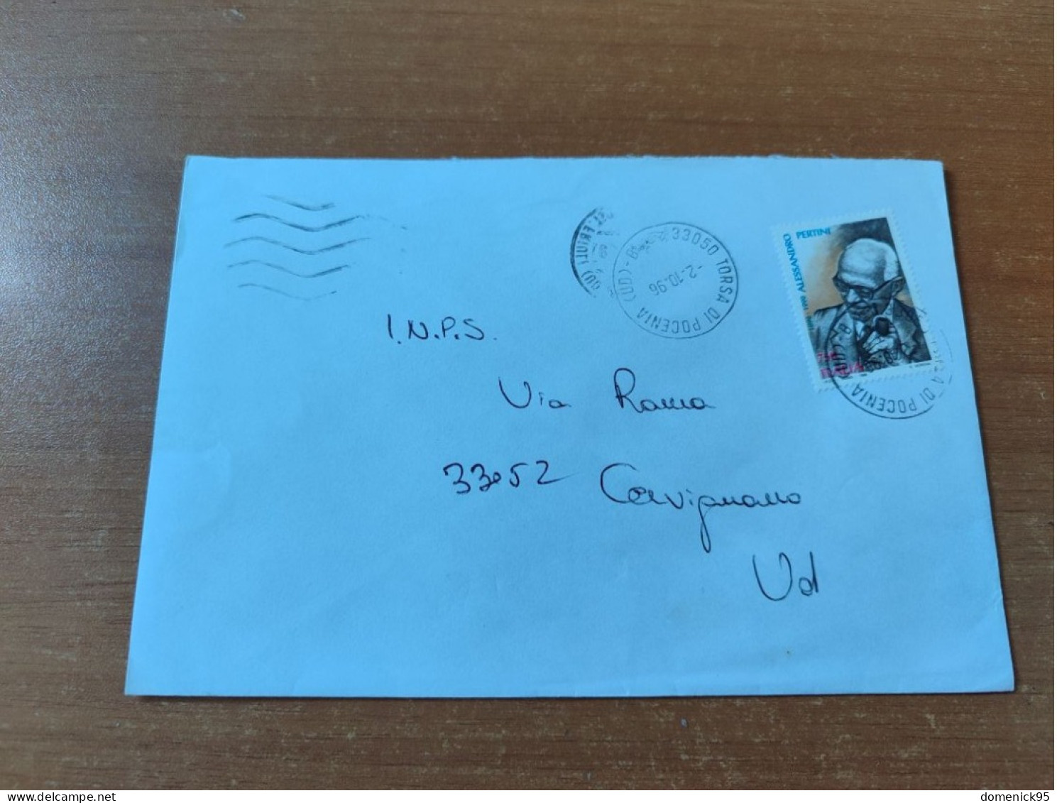 1996 - Ordinaria Pertini - 1991-00: Poststempel