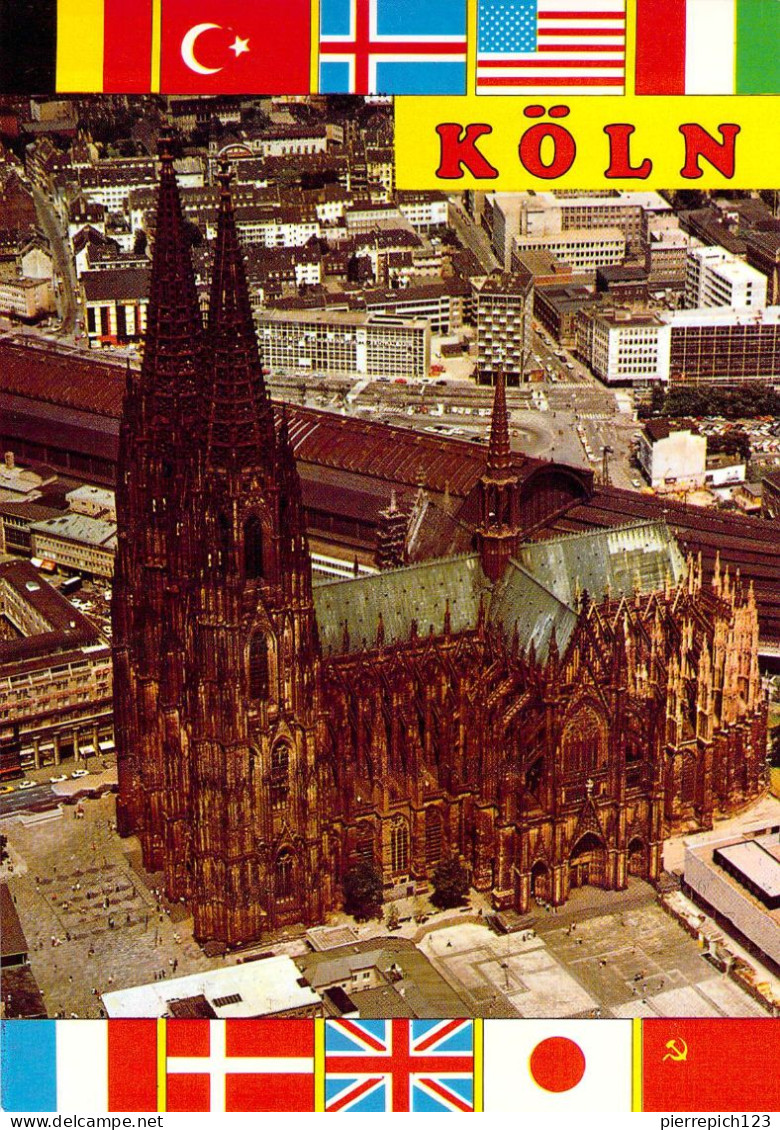 Cologne - Cathédrale - Vue Aérienne - Koeln