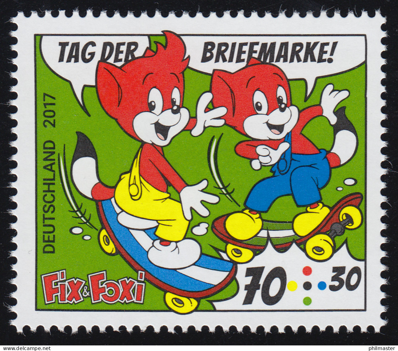 3331 Tag Der Briefmarke - Comicfüchse Fix Und Foxi, 10 Stück Postfrisch ** - Ongebruikt
