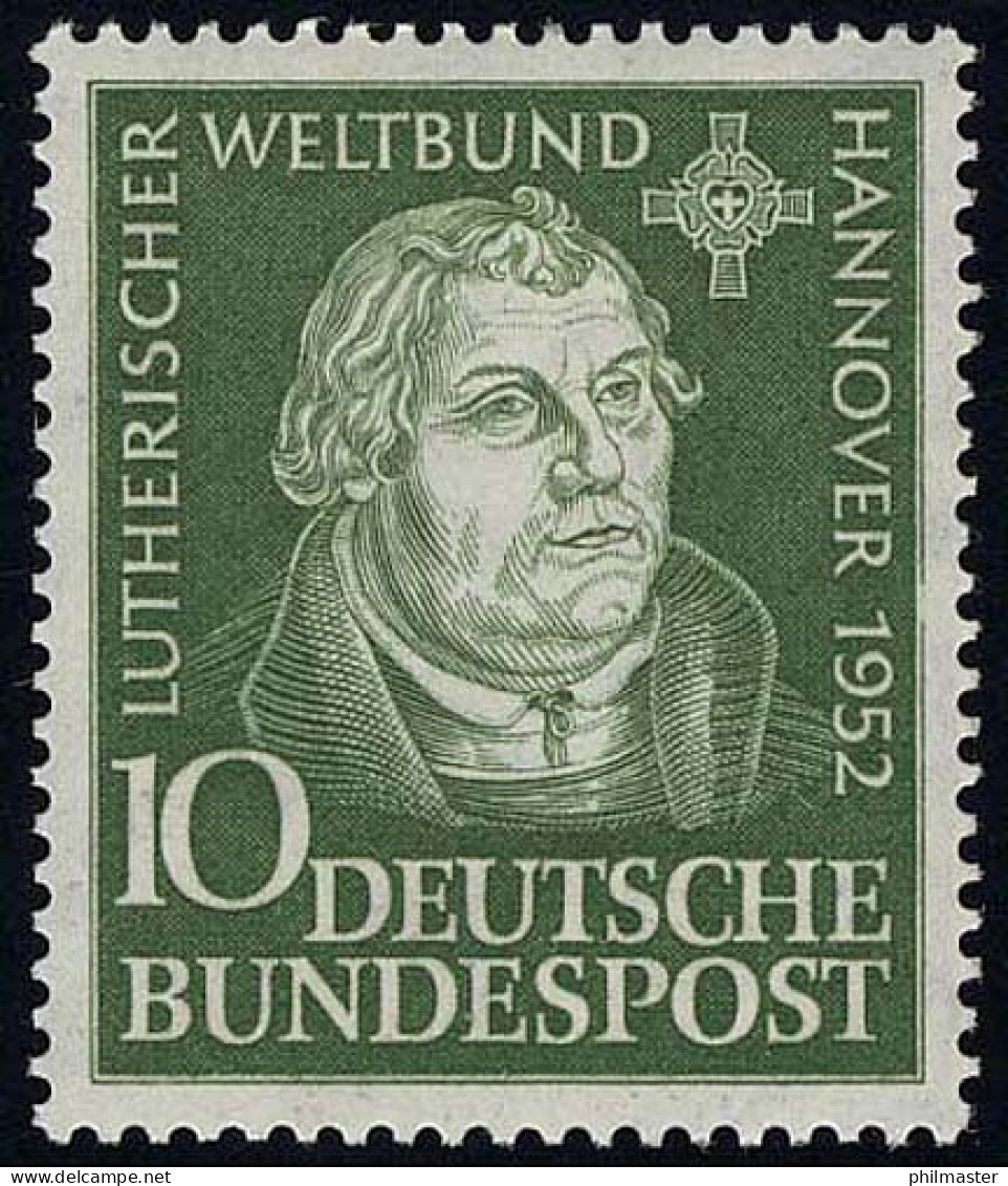 149 Luther, ** Postfrisch - Unused Stamps