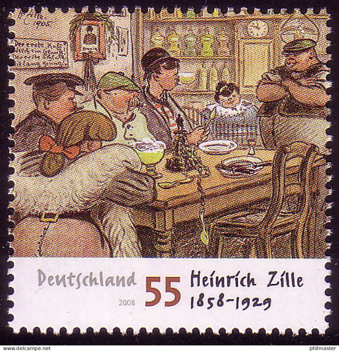 2640 Heinrich Zille ** - Ungebraucht