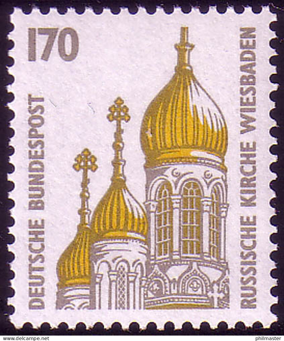 1535 Sehenswürdigkeiten 170 Pf Russische Kirche Wiesbaden, ** - Neufs