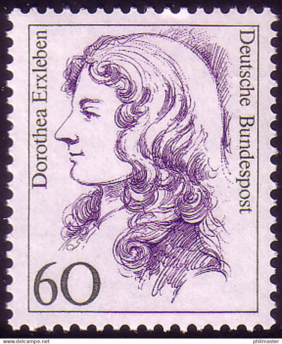 1332 Frauen Der Deutschen Geschichte 60 Pf Erxleben** - Unused Stamps