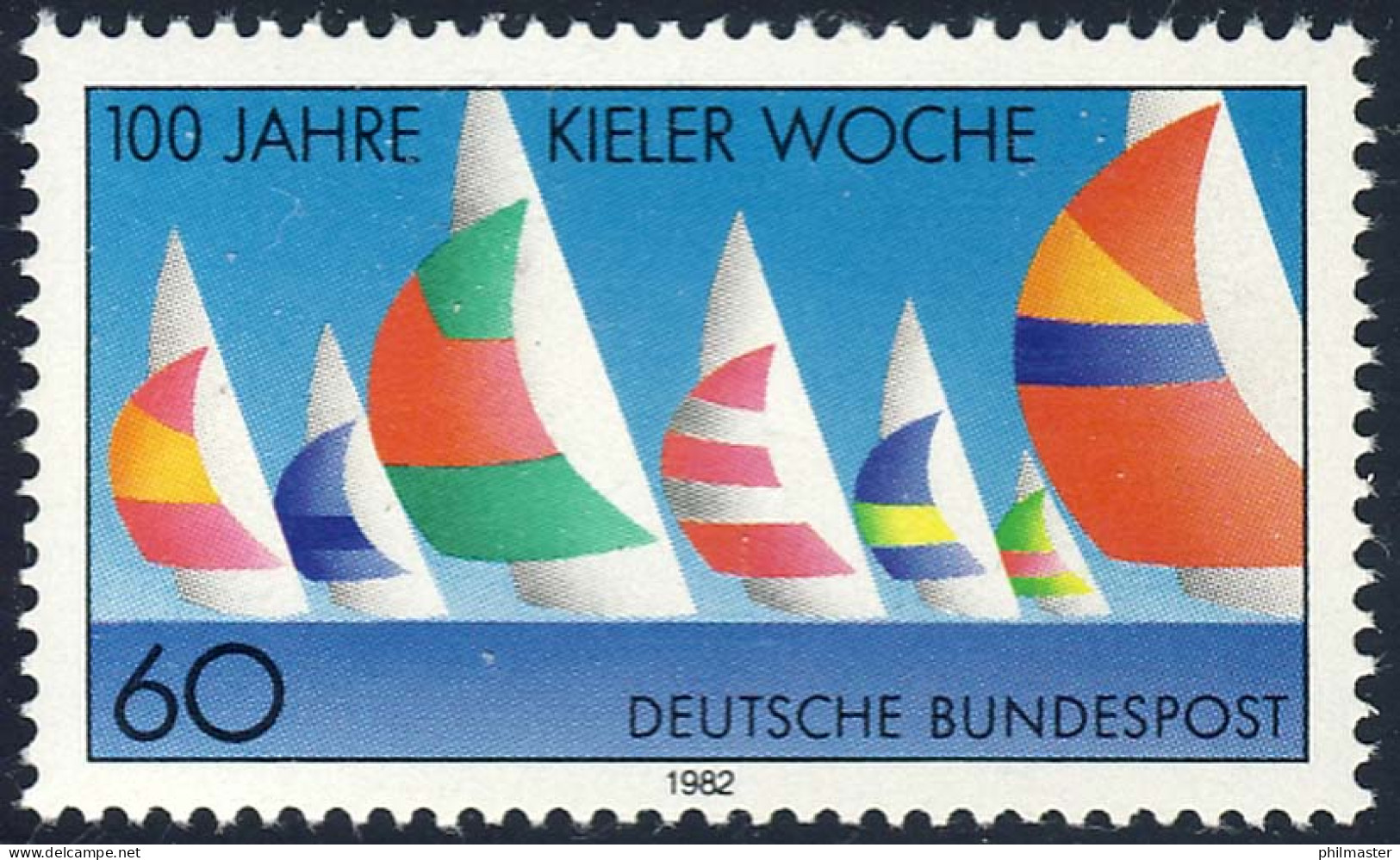 1132 Kieler Woche ** - Unused Stamps