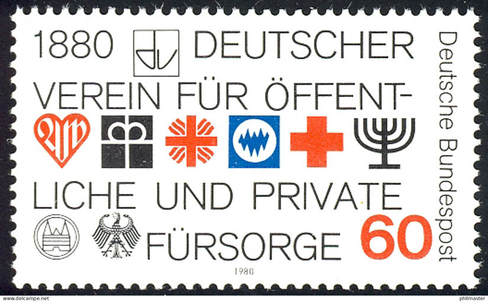 1044 Fürsorge ** - Unused Stamps