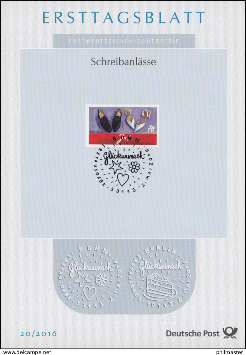 ETB 20/2016 Schreibanlässe, Zur Hochzeit, Ja! - 2011-…