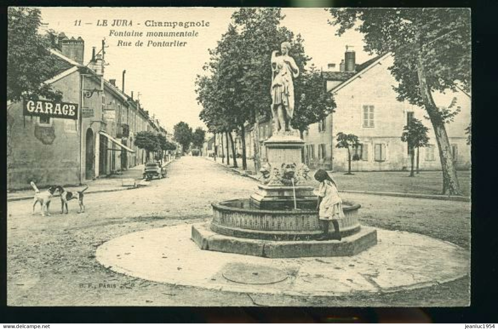 CHAMPAGNOLE FONTAINE                                       (    Mes Cartes Ne Sont Pas Jaunies ) - Champagnole