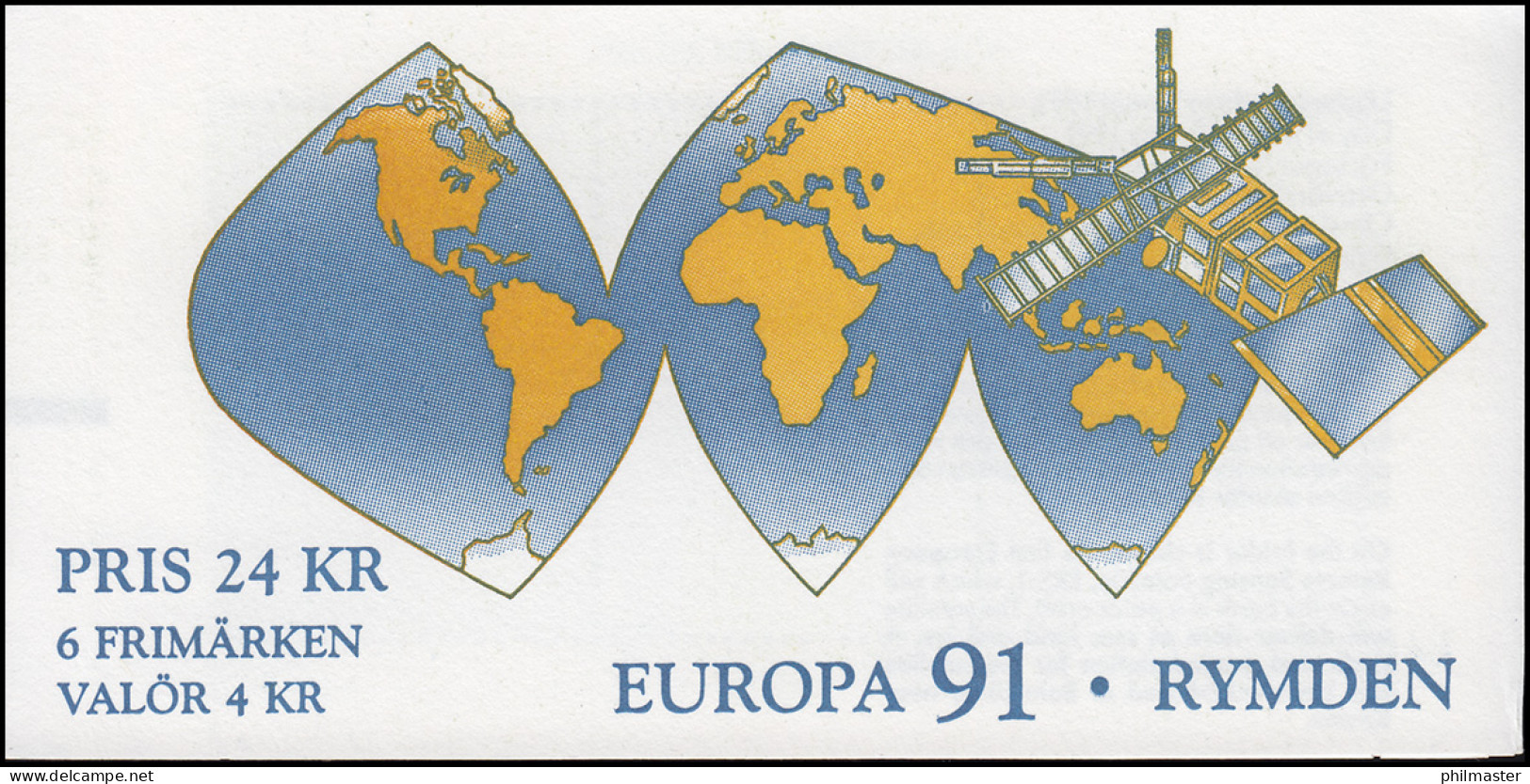 Markenheftchen 159 Europa / CEPT - Europäische Weltraumfahrt, ** - Unclassified