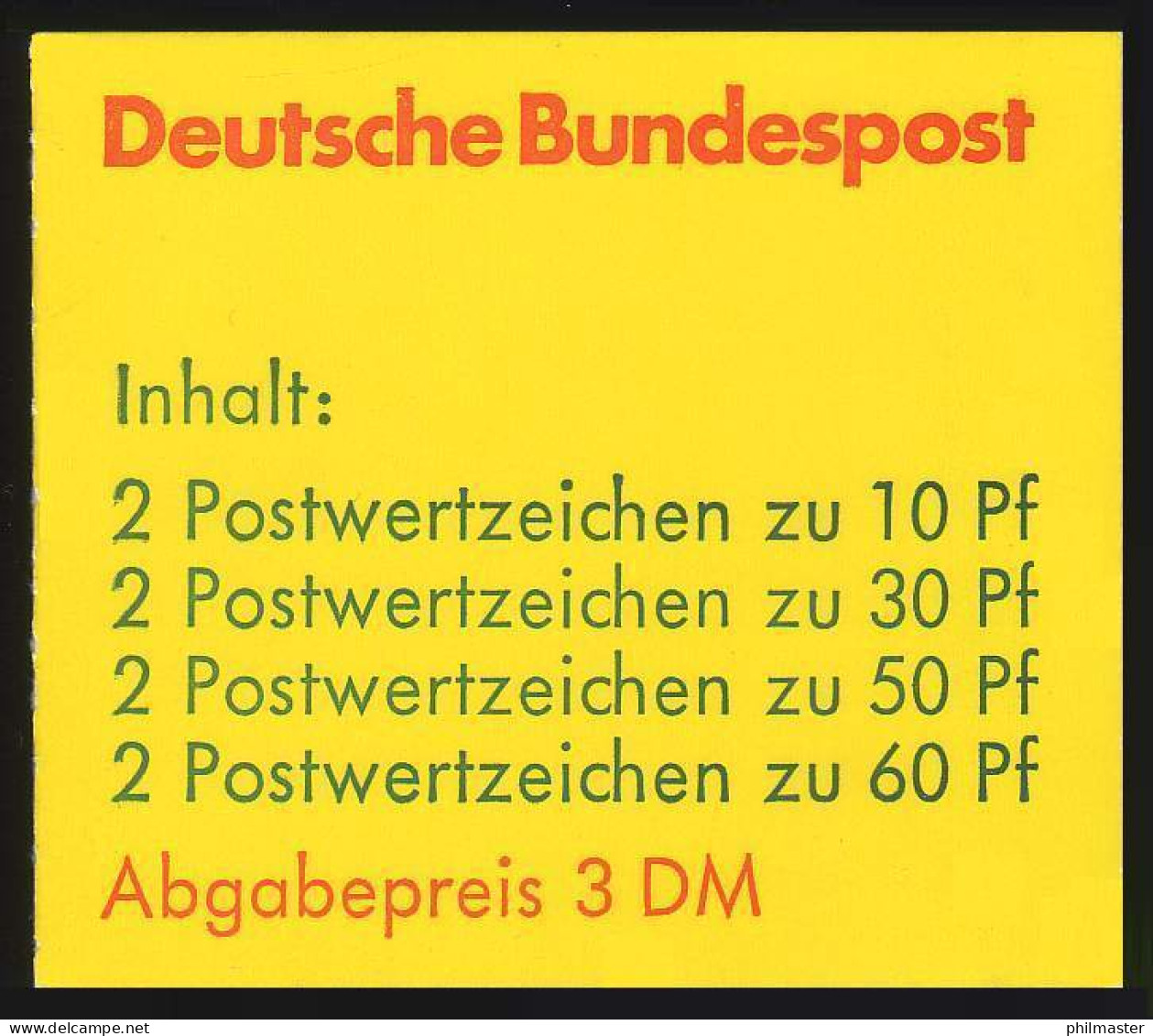 23b MH Burgen Und Schlösser, Variante C, Postfrisch ** - 1971-2000