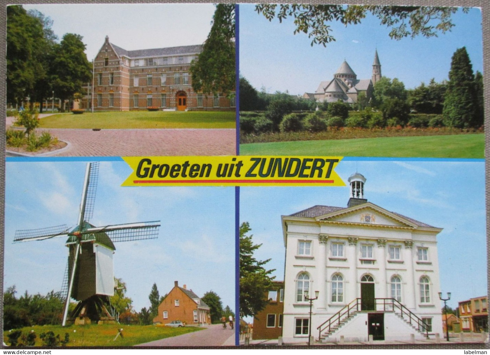 HOLLAND NETHERLANDS ZUNDERT ATTRACTIONS KARTE POSTCARD CARTOLINA ANSICHTSKARTE CARTE POSTALE POSTKARTE CARD - Other & Unclassified