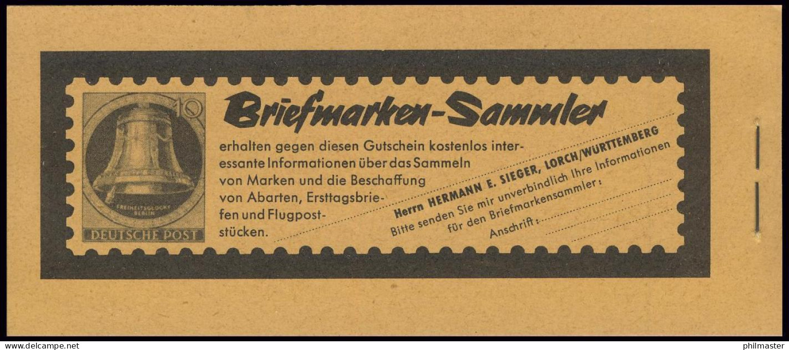 4YII MH Heuss Und Ziffer Nachauflage - RLV I,  ** - 1951-1970