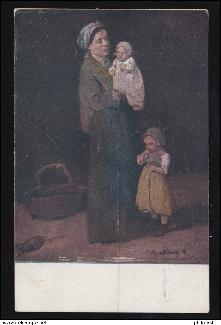 Künstler-AK Mihaly Von Munkacsy: In Der Pfandleihanstalt, BUDAPEST 23.3.1919 - Ohne Zuordnung