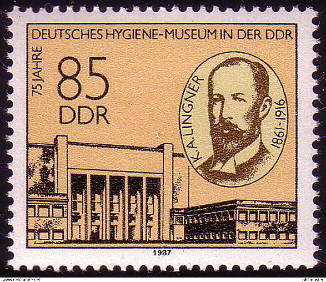 3089 Hygiene-Museum Dresden ** - Unused Stamps