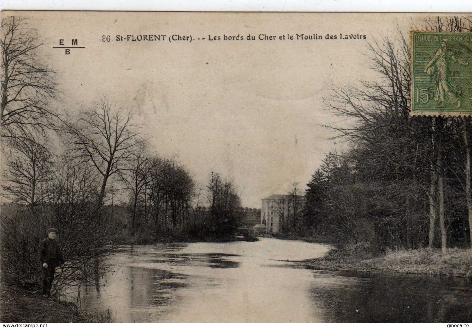 St Saint Florent Sur Cher Les Bords Et Le Moulin Des Lavoirs - Saint-Florent-sur-Cher