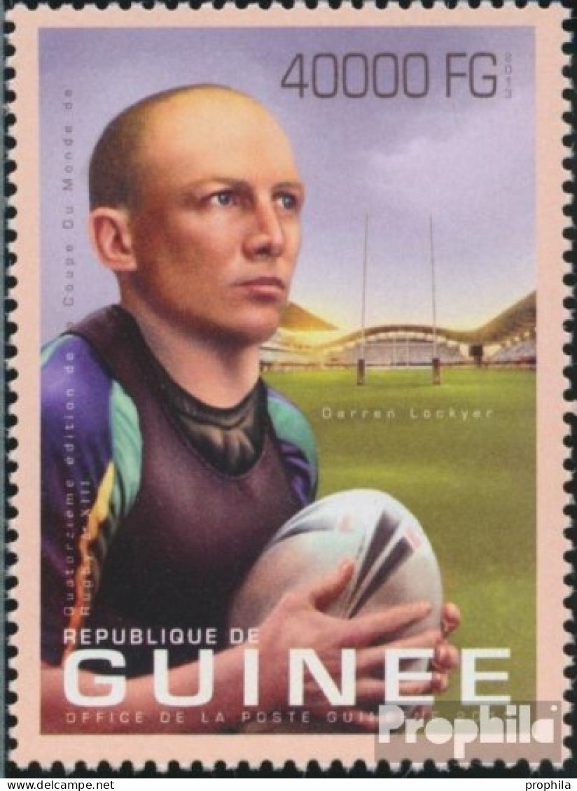 Guinea 9937 (kompl. Ausgabe) Postfrisch 2013 Rugby - República De Guinea (1958-...)
