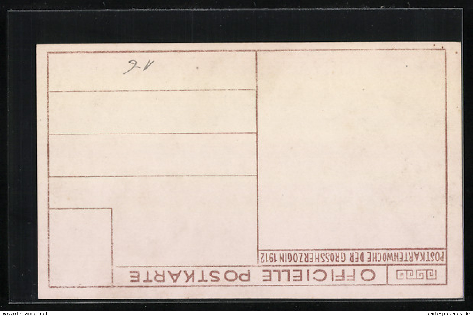 AK Grossherzogin Von Hessen-Darmstadt Mit Ihrer Familie, Postkartenwoche 1912  - Familias Reales