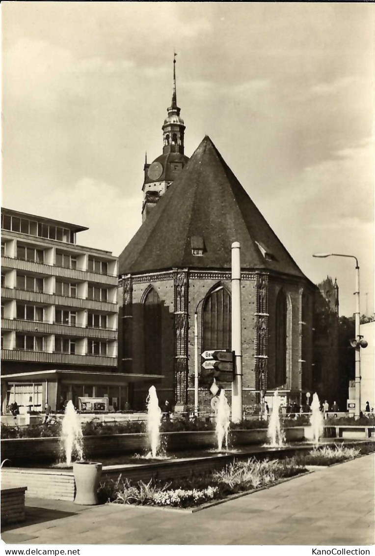 Brandenburg, Havel, DDR, Neustädtischer Markt, Johanniskirche, Nicht Gelaufen - Brandenburg