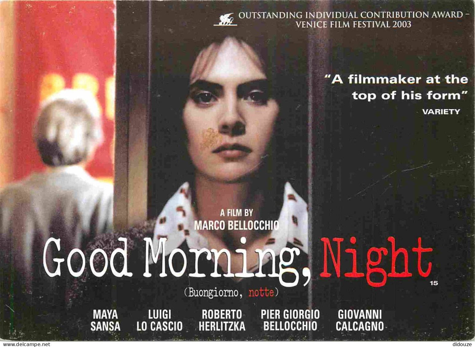 Cinema - Affiche De Film - Good Morning Night - CPM - Carte Neuve - Voir Scans Recto-Verso - Affiches Sur Carte