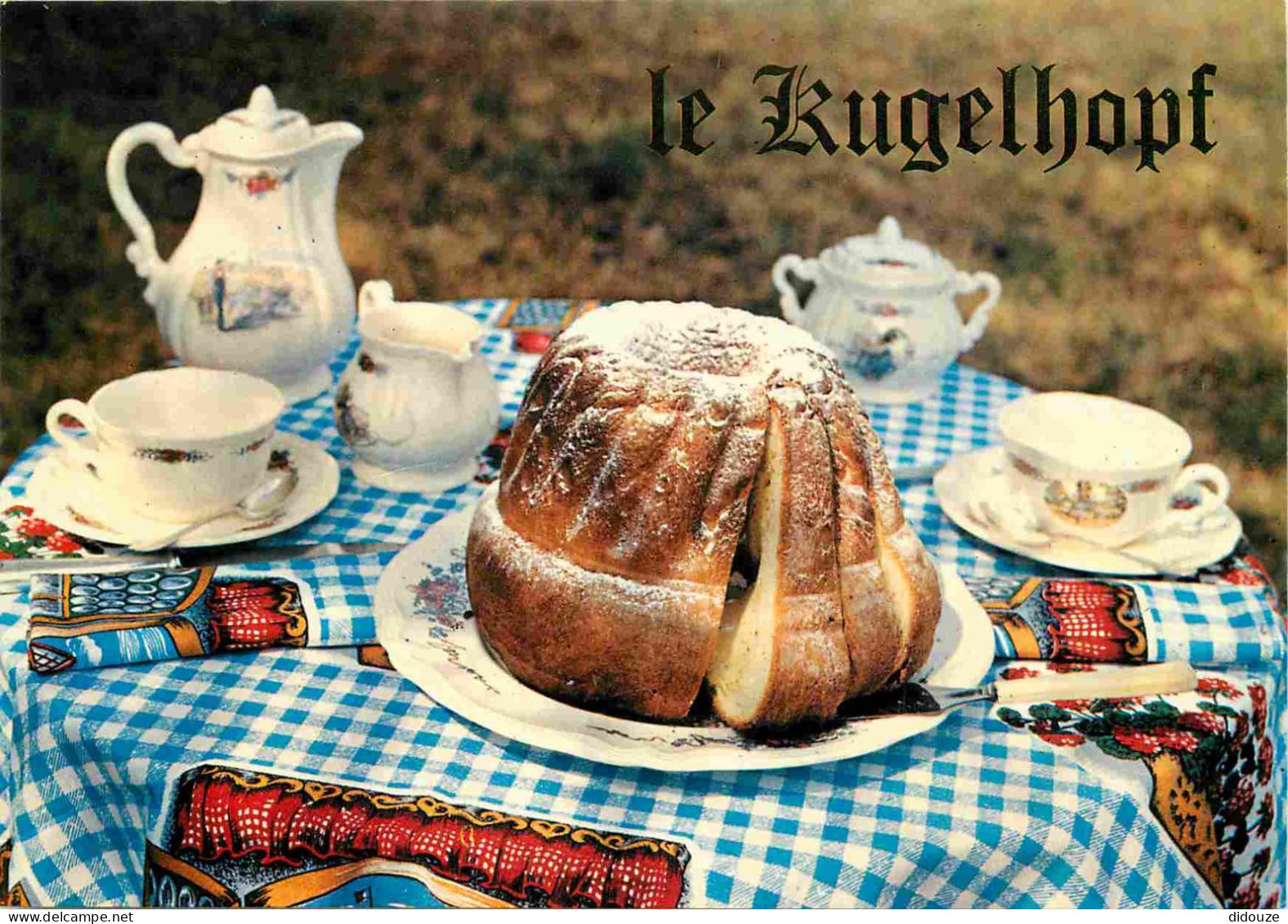 Recettes De Cuisine - Kugelhopf Alsacien - Gastronomie - CPM - Voir Scans Recto-Verso - Recipes (cooking)