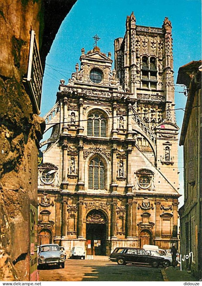 Automobiles - Auxerre - Eglise Saint-Pierre - CPM - Voir Scans Recto-Verso - Voitures De Tourisme