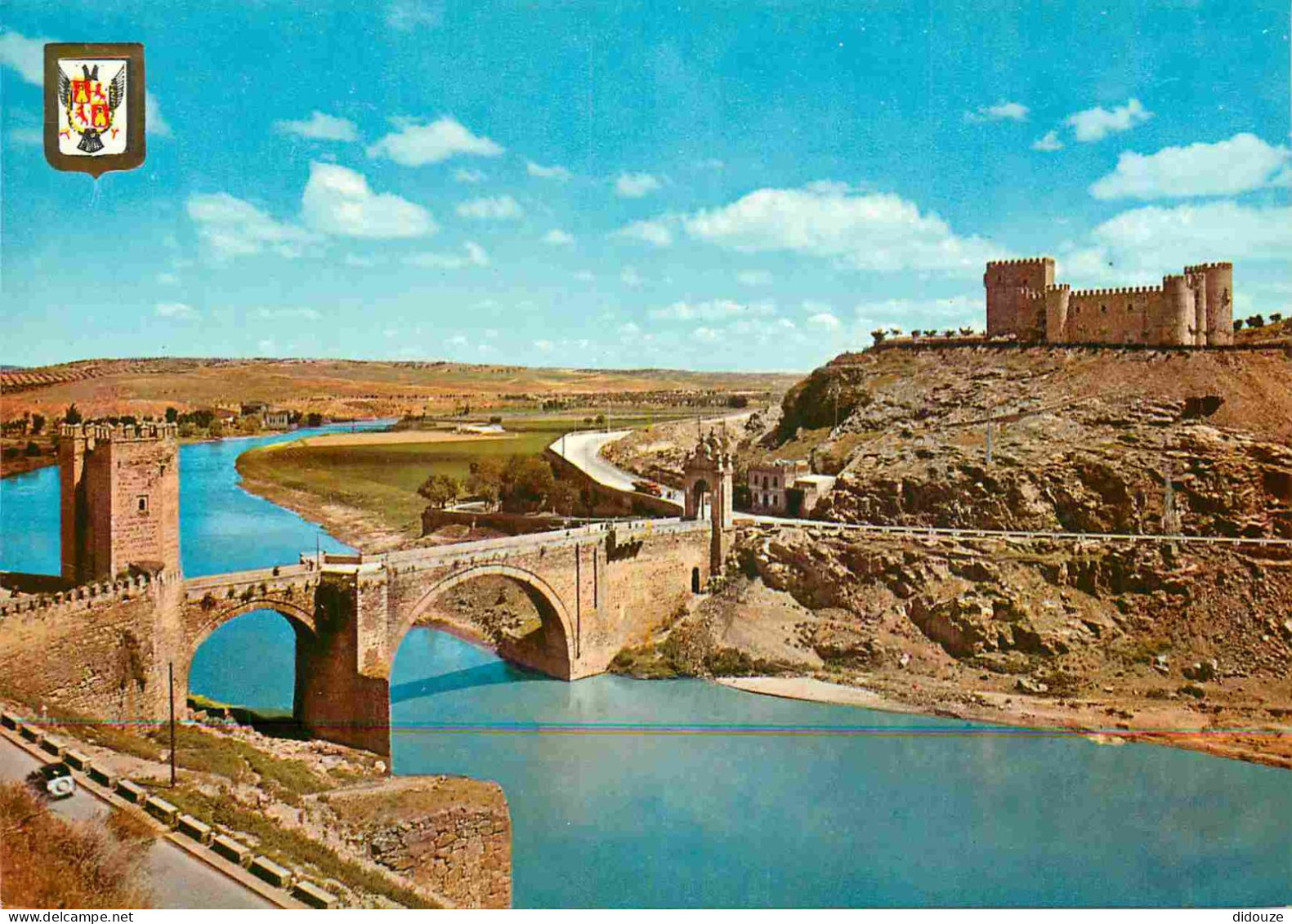 Espagne - Espana - Castilla La Mancha - Toledo - Puente De Alcantara Y Castillo De San Servando - Pont D'Alcantara Et Ch - Toledo