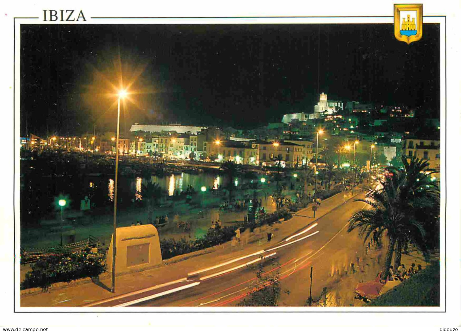 Espagne - Espana - Islas Baleares - Ibiza - Vue De Nuit - CPM - Voir Scans Recto-Verso - Ibiza