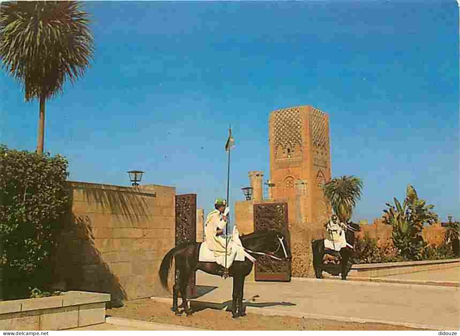 Maroc - Rabat - Le Mausolée Mohammed V - L'entrée - La Tour Hassan - Chevaux - Carte Neuve - CPM - Voir Scans Recto-Vers - Rabat