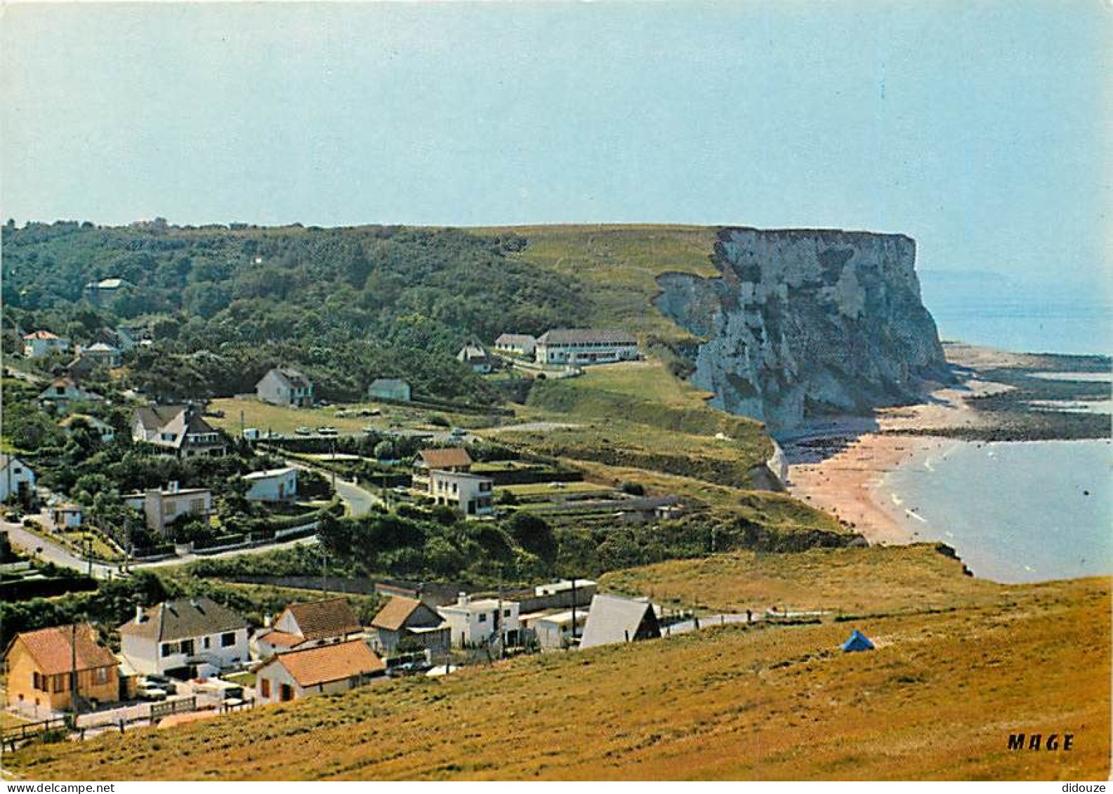 76 - Berneval Sur Mer - Vue Générale - CPM - Voir Scans Recto-Verso - Berneval