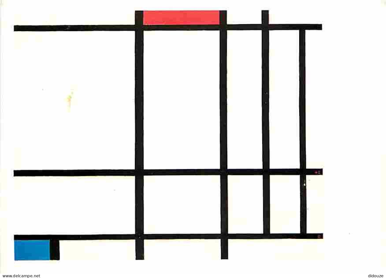 Art - Peinture - Piet Mondrian - Composition 2 - CPM - Voir Scans Recto-Verso - Peintures & Tableaux