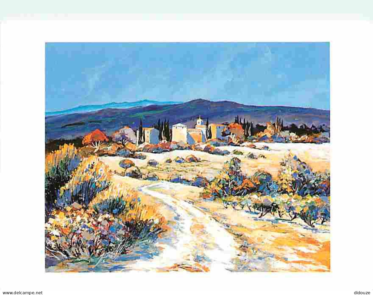 Art - Peinture - Kerfily - Sentier En Provence - CPM - Voir Scans Recto-Verso - Malerei & Gemälde