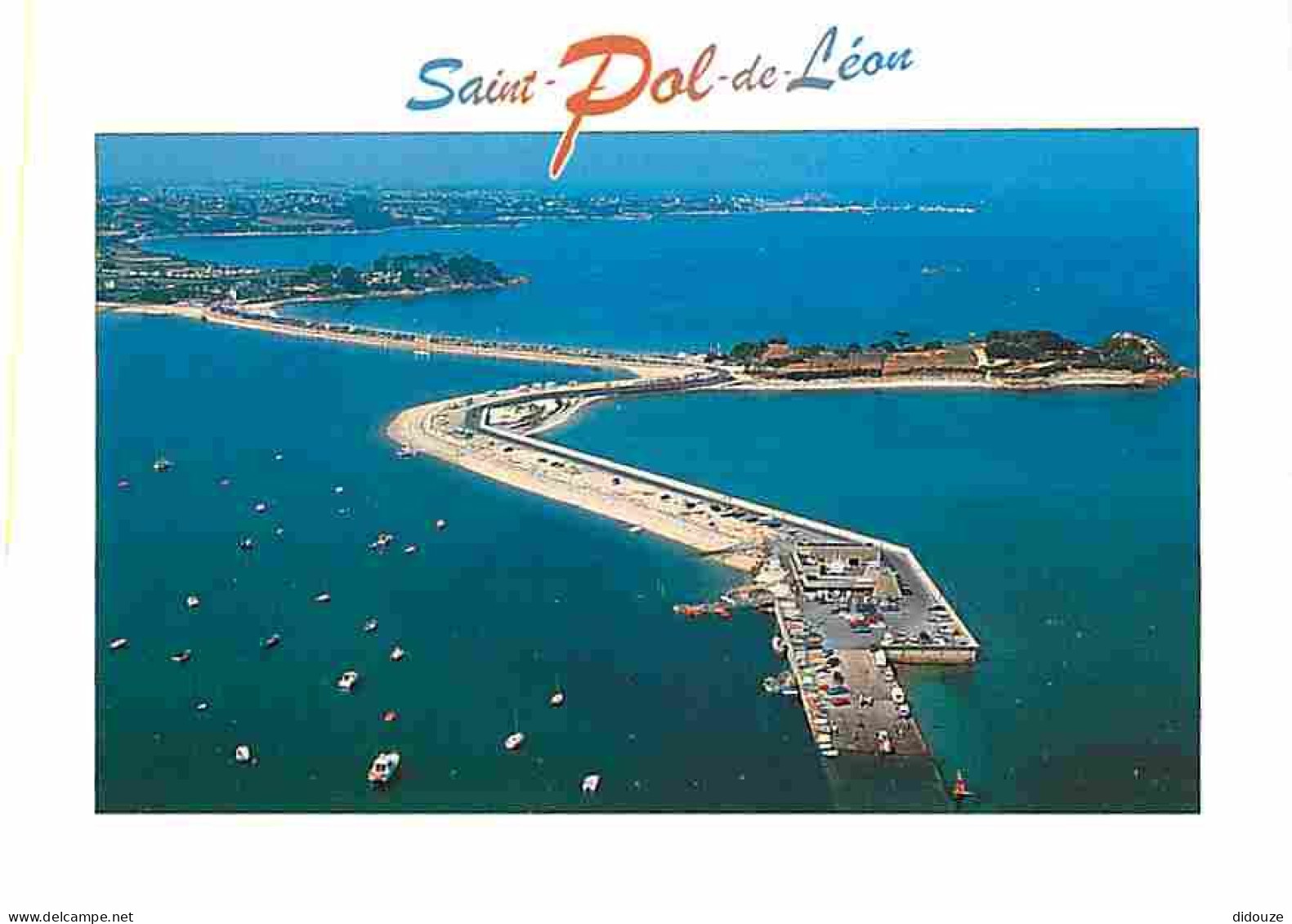 29 - Saint Pol De Léon - Le Port De Plaisance - Le Centre Nautique - L'ilot Sainte Anne - Vue Aérienne - Carte Neuve - V - Saint-Pol-de-Léon