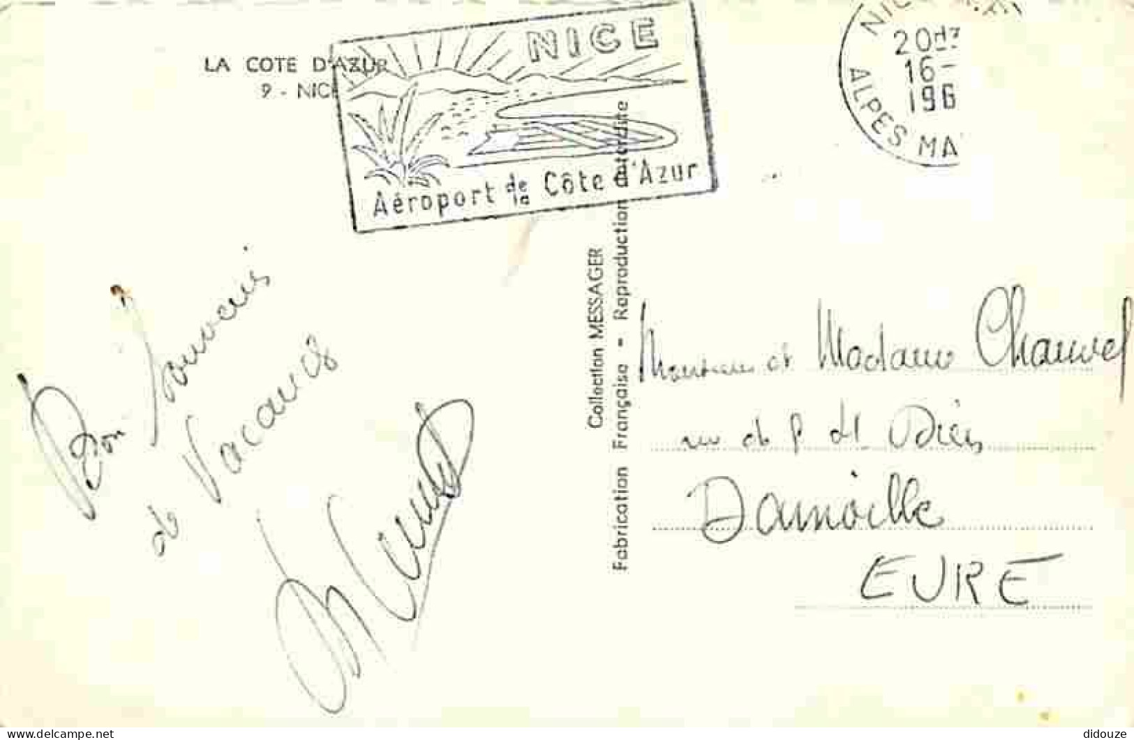 06 - Nice - Multivues - CPM - Voir Scans Recto-Verso - Cartas Panorámicas