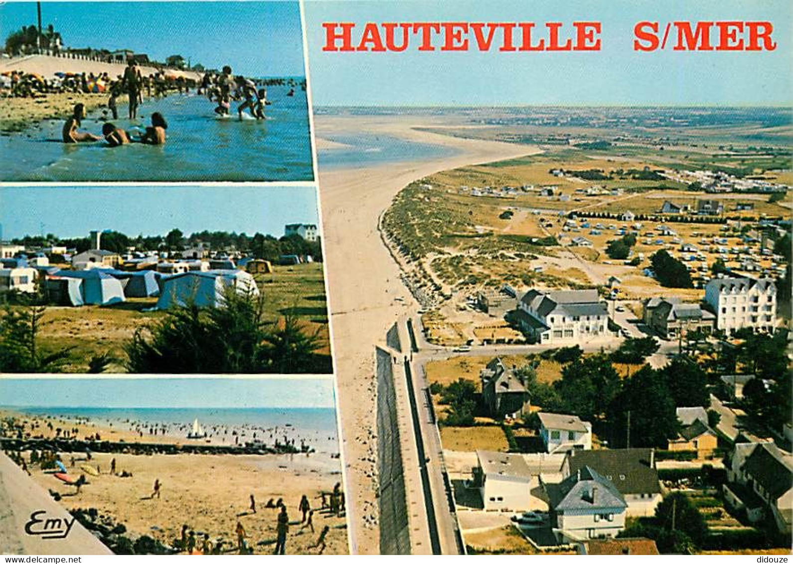 50 - Hauteville Sur Mer - Multivues - CPM - Voir Scans Recto-Verso - Andere & Zonder Classificatie