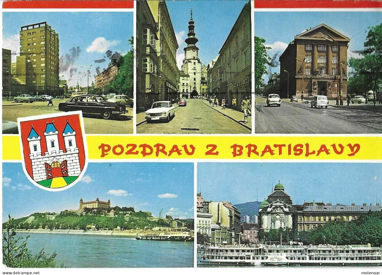 Postzegels > Europa > Tsjechoslowakije > 1960-69 > KAART MET 2 POSTZGELS (16930) - Cartas & Documentos